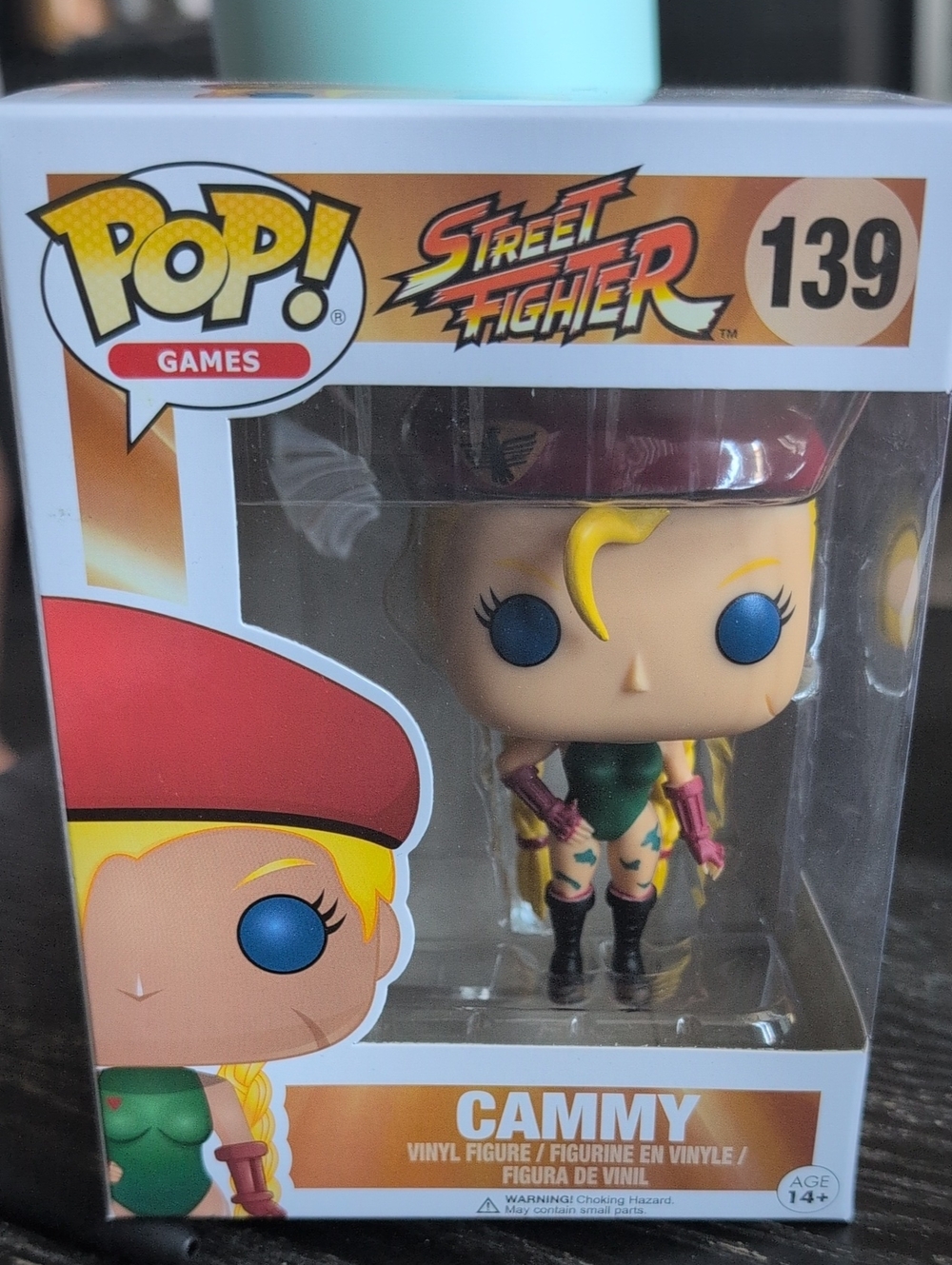 Funko Pop! Cammy in Green Outfit with Yellow Hair Accents